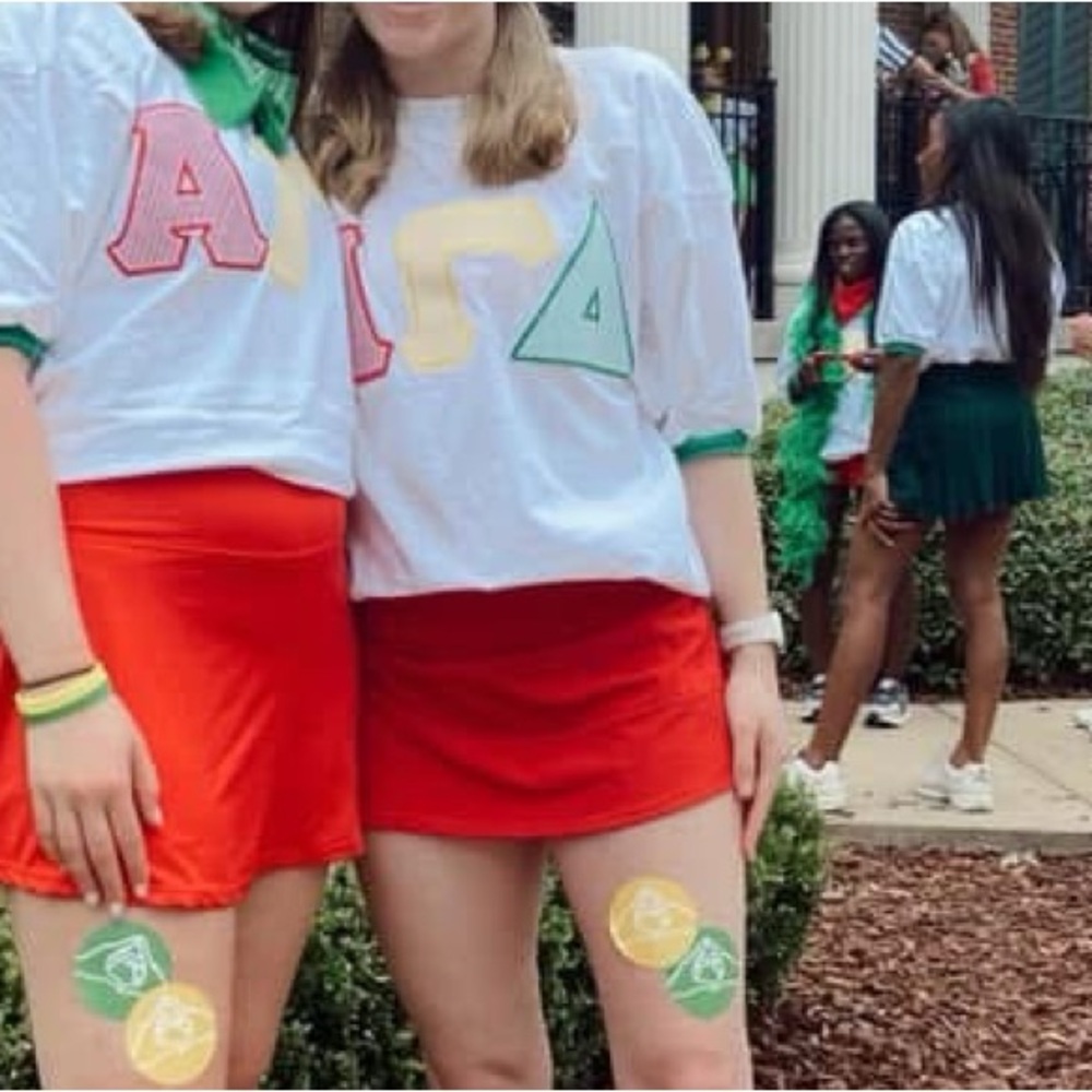 Sorority Themed T-Shirts and Skirts